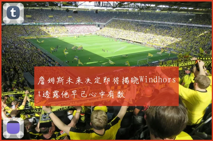 詹姆斯未来决定即将揭晓Windhorst透露他早已心中有数
